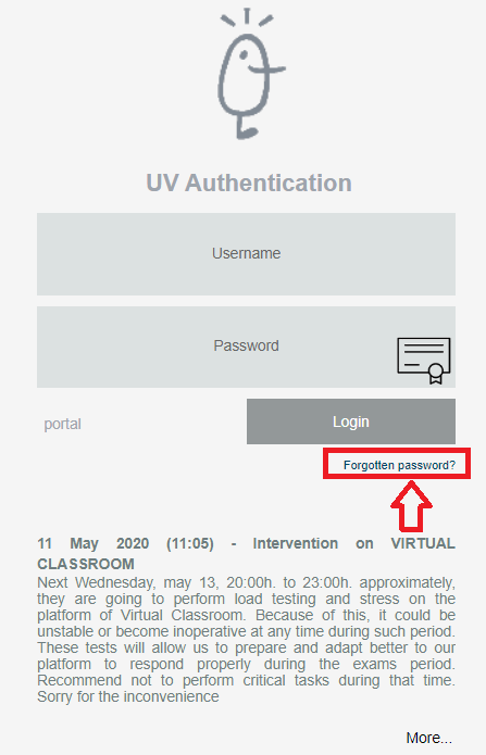 correo UV cambiar contraseña correo Universitat de Valencia
